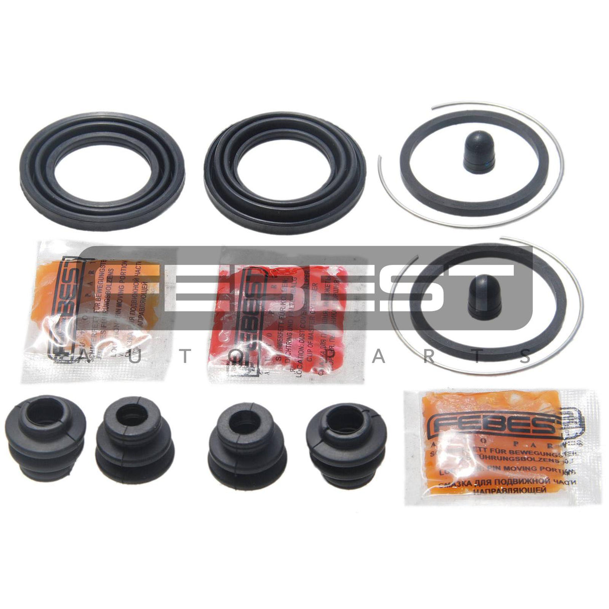 Rear brake caliper repair kit