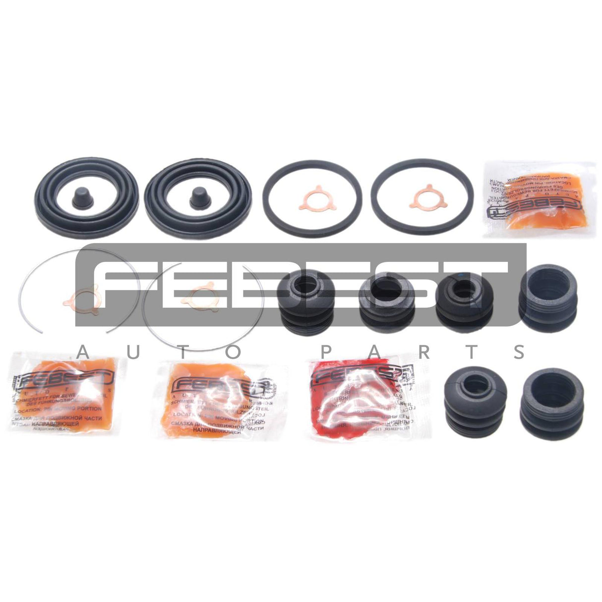 Rear brake caliper repair kit