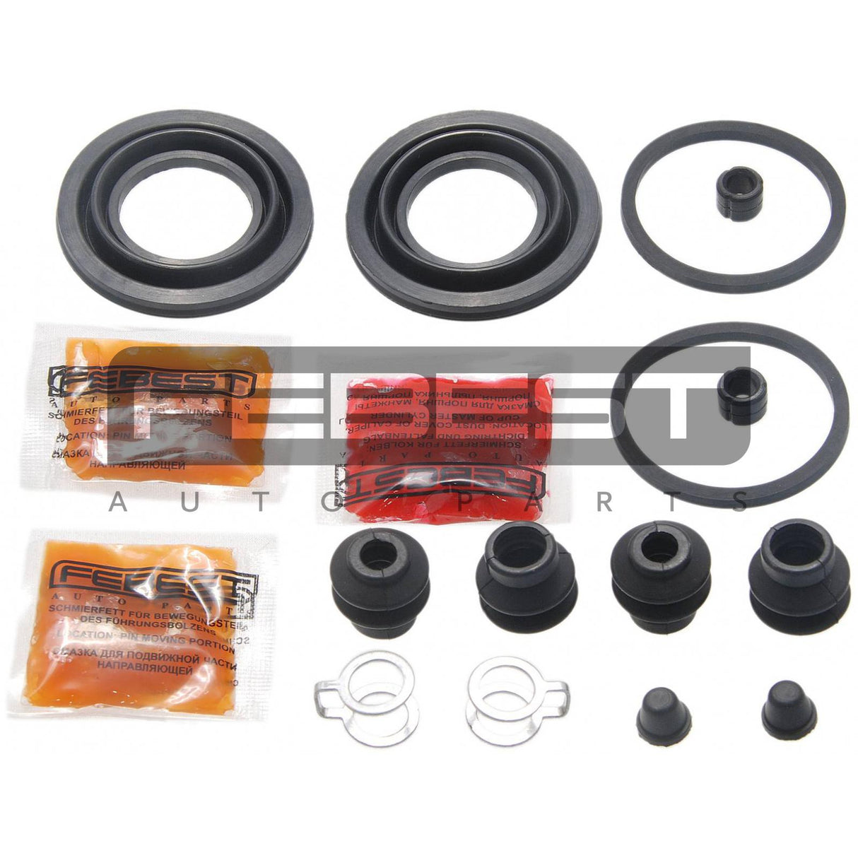 Rear brake caliper repair kit