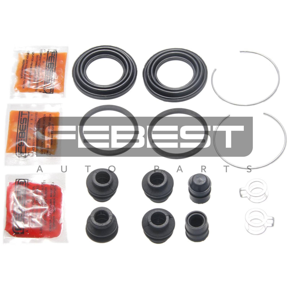 Rear brake caliper repair kit
