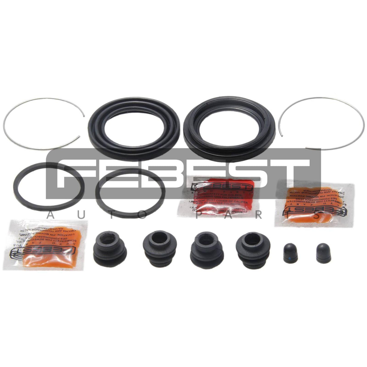 Rear brake caliper repair kit
