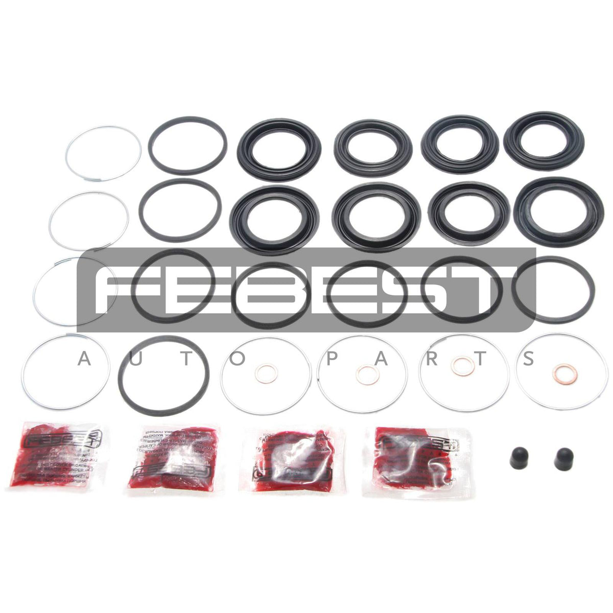 Front brake caliper repair kit - FEBEST