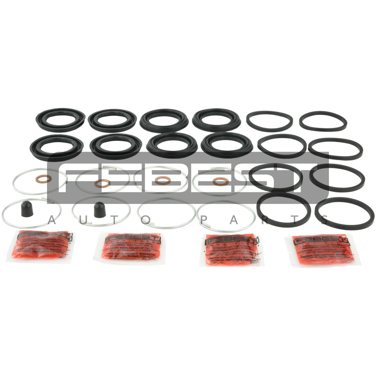 Front brake caliper repair kit - FEBEST