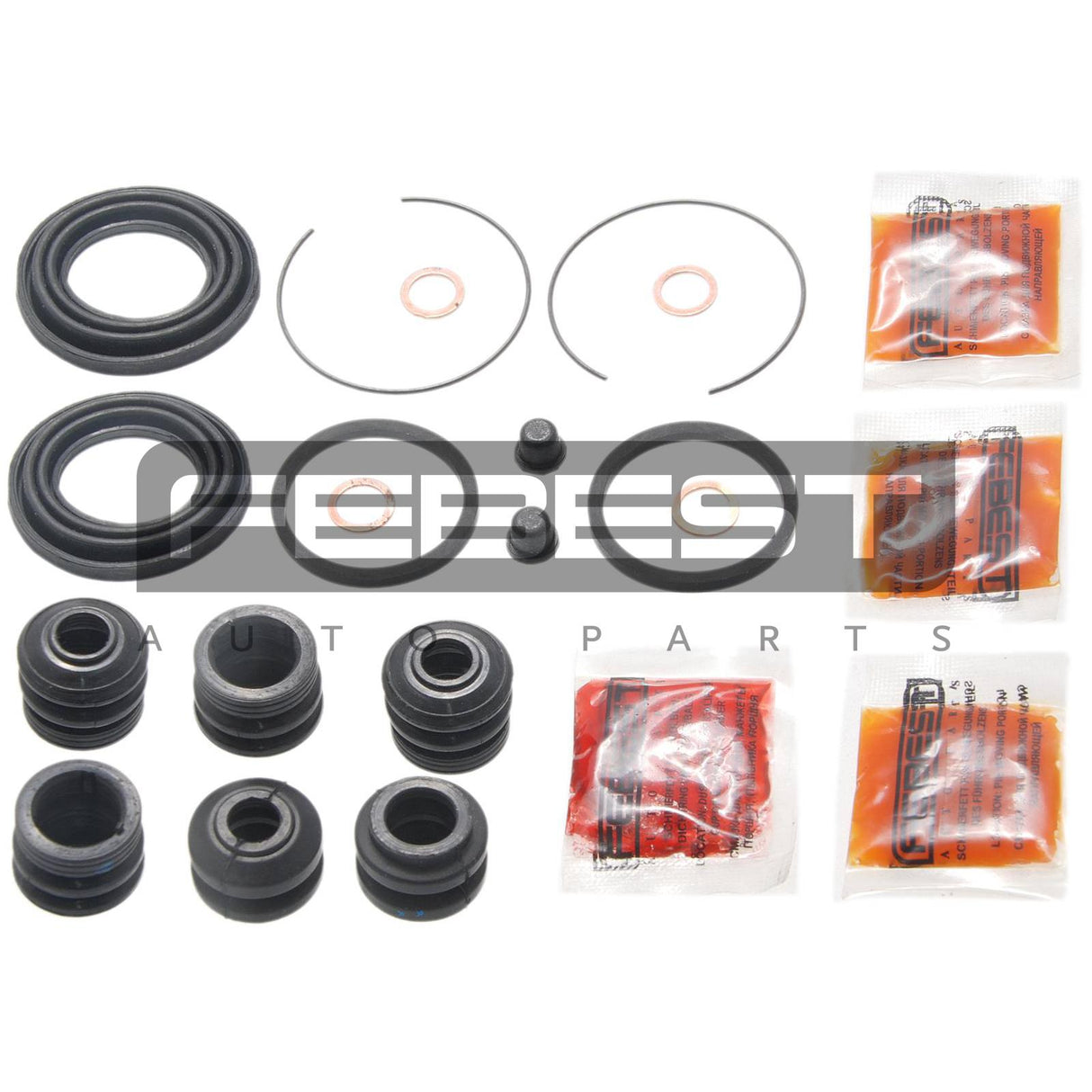 Rear brake caliper repair kit
