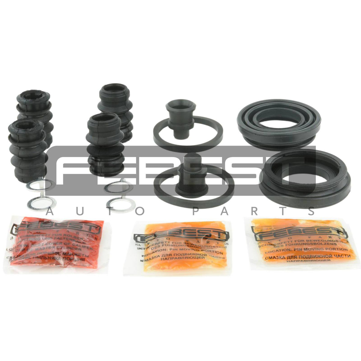 Rear brake caliper repair kit - FEBEST