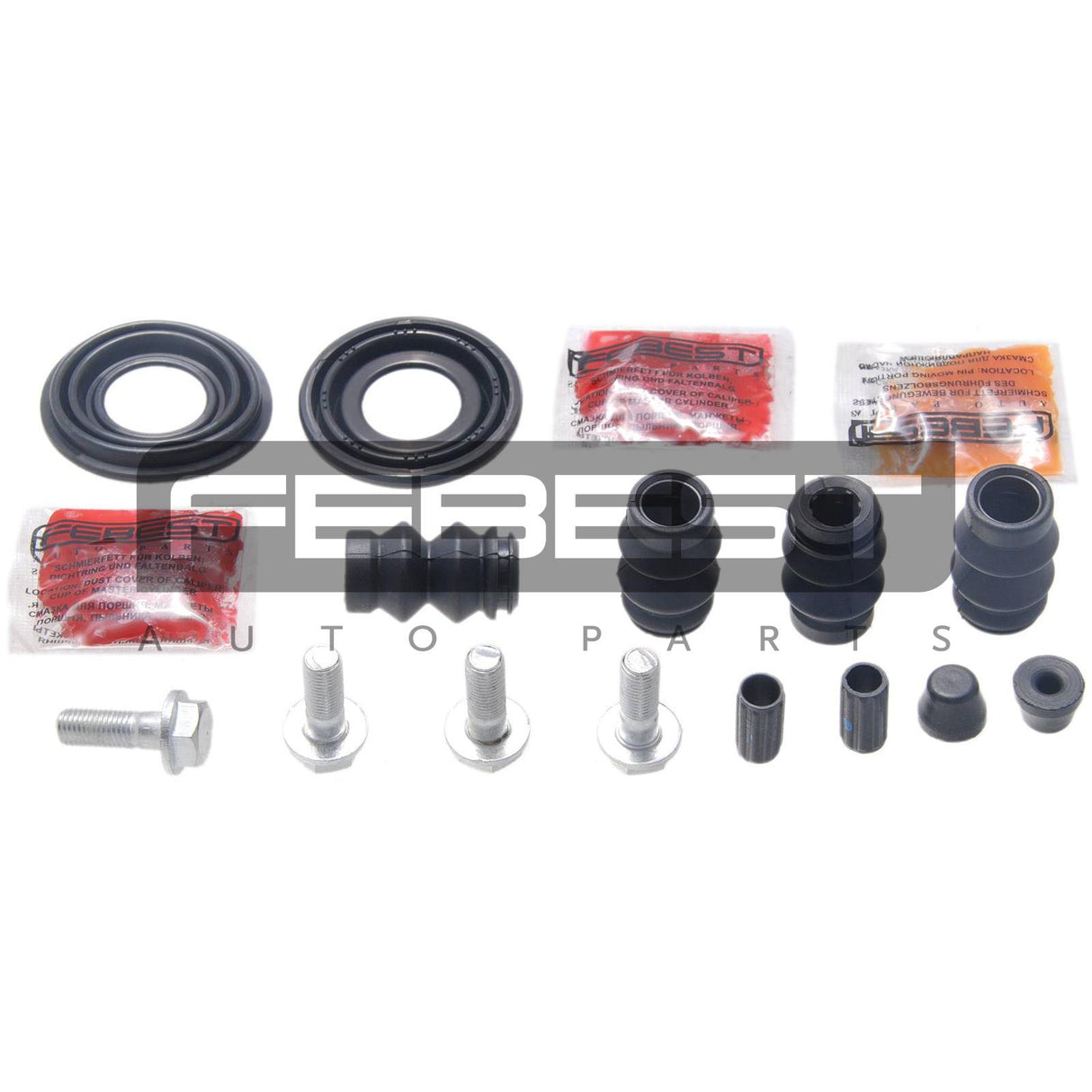 Rear brake caliper repair kit