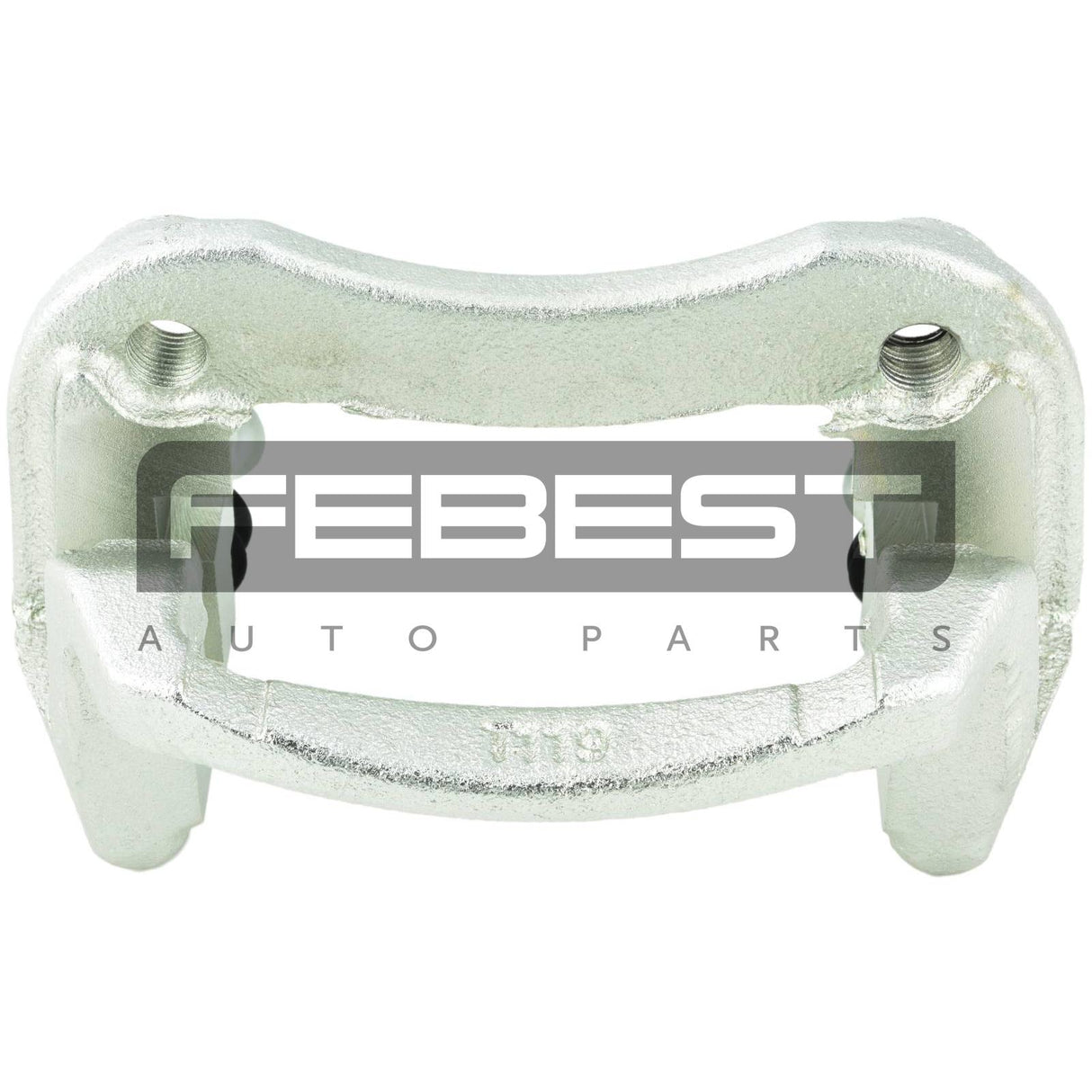 Rear brake caliper bracket carrier set