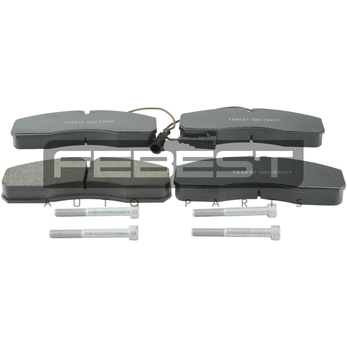 Pad kit, disc brake, front - kit