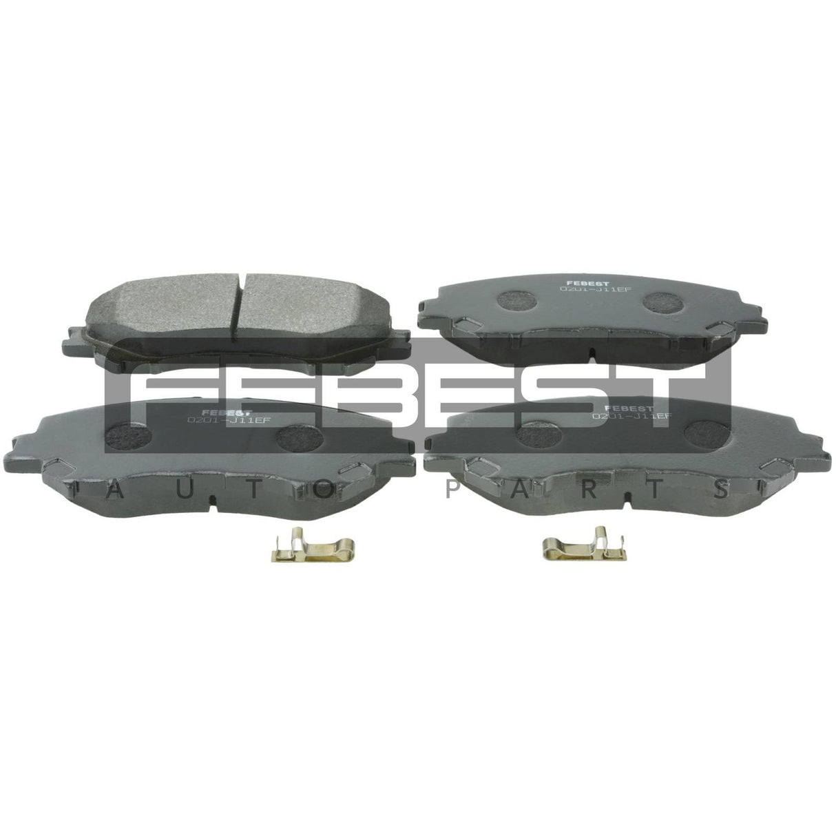 Pad kit, disc brake, front - kit