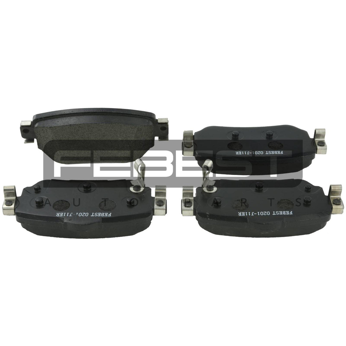 Pad kit, disc brake, rear