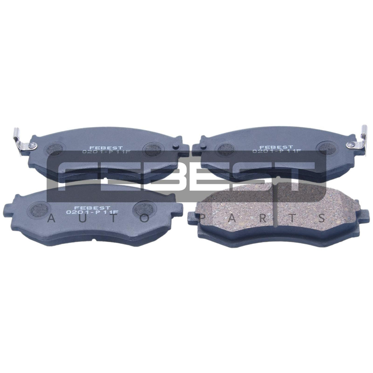 Pad kit, disc brake, front