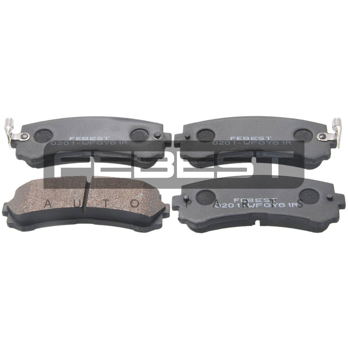 Pad kit, disc brake, rear