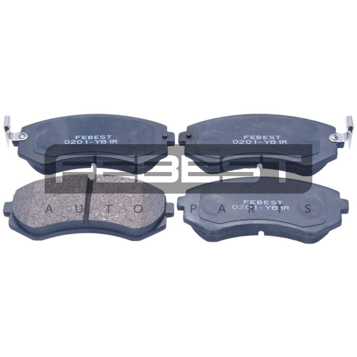 Pad kit, disc brake, rear