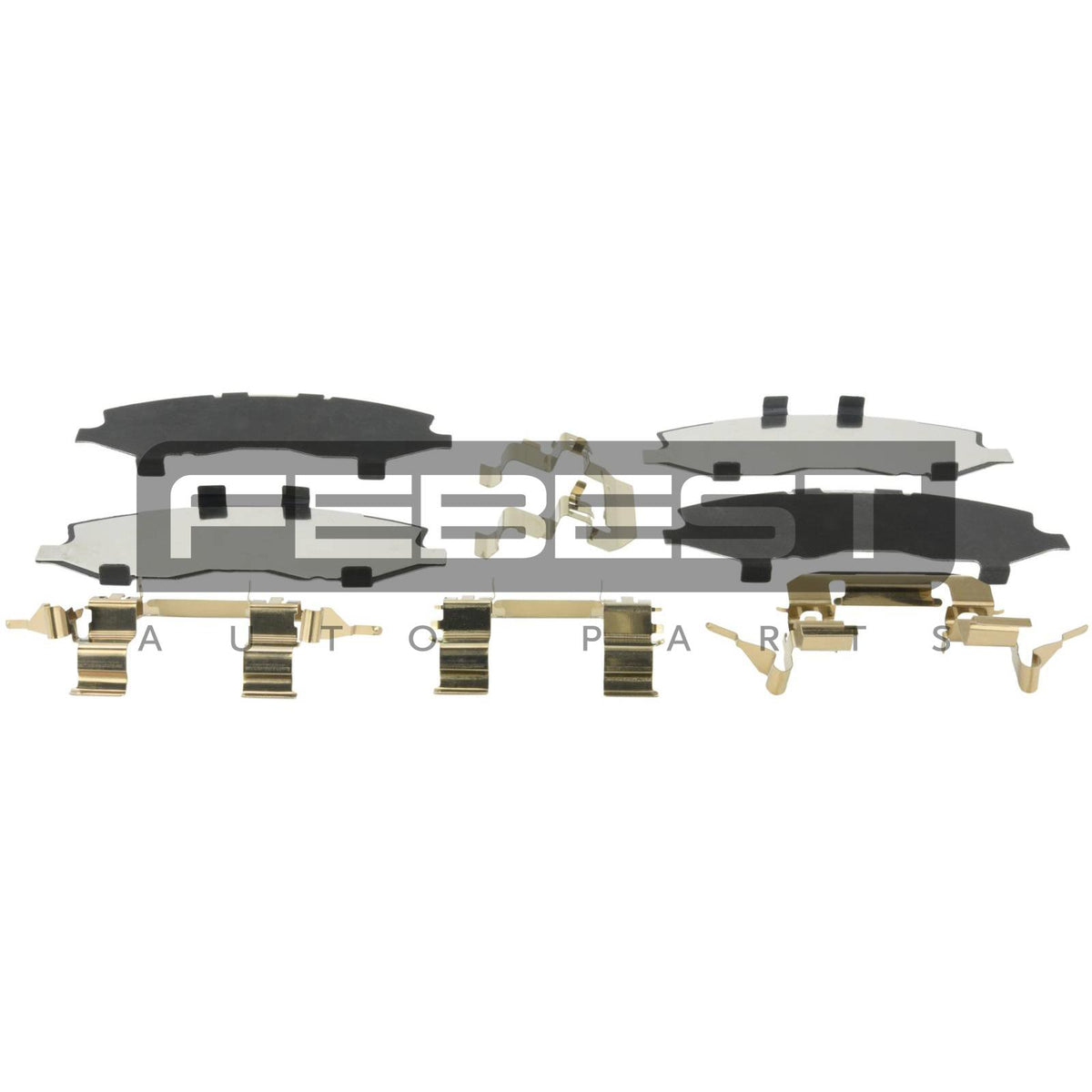 Disc brake clip set - FEBEST