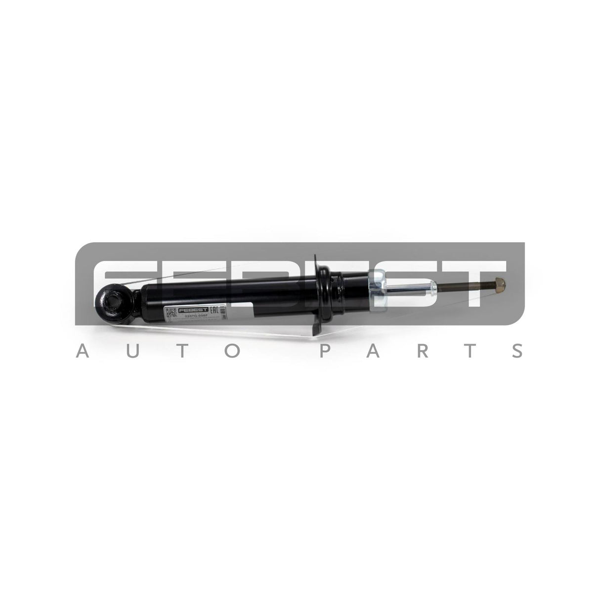 Front shock absorber, gas pressure