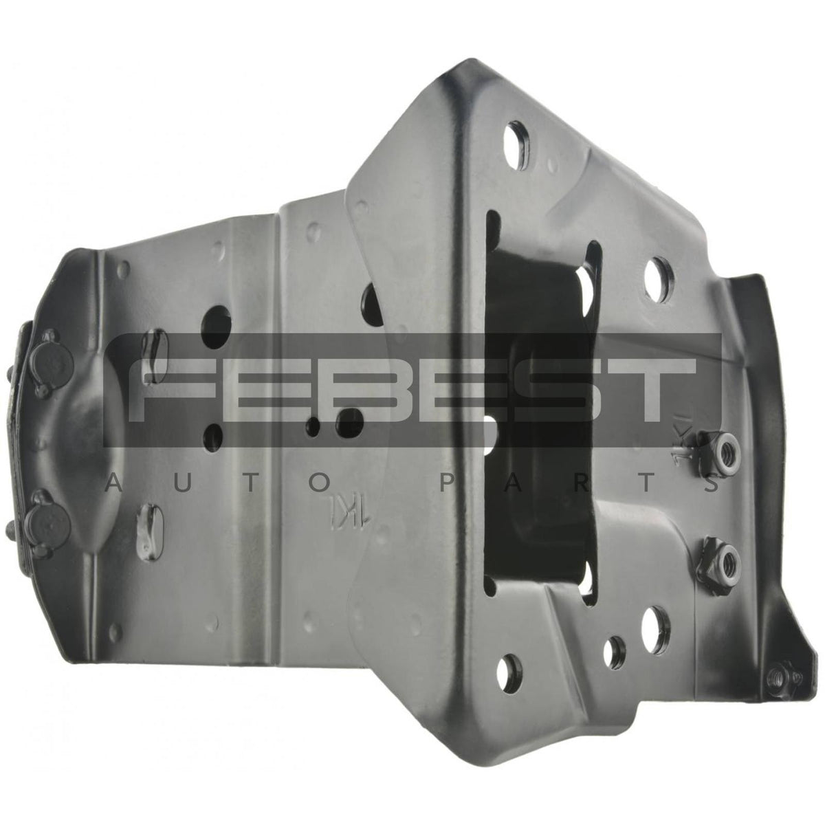 Front bumper reinfocement bar mounting bracket left - FEBEST