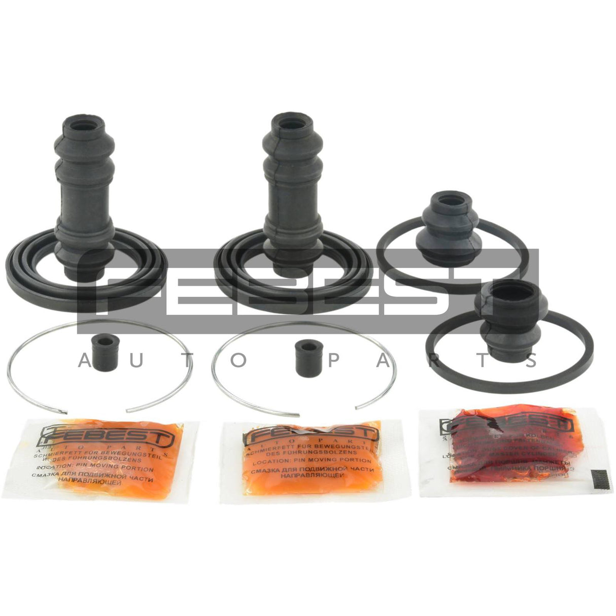 Rear brake caliper repair kit