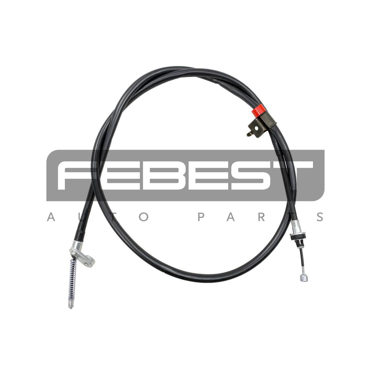 Parking brake cable, right - FEBEST