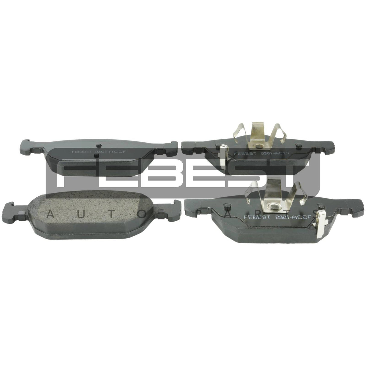 Pad kit, disc brake, front