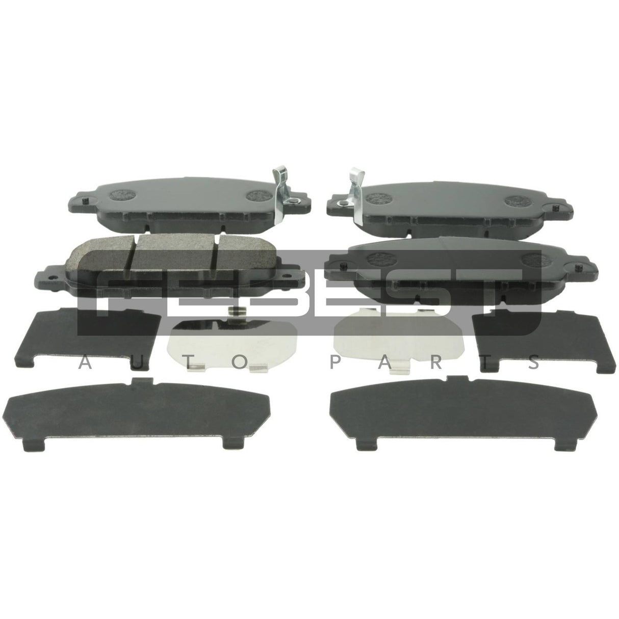 Pad kit, disc brake, front - kit