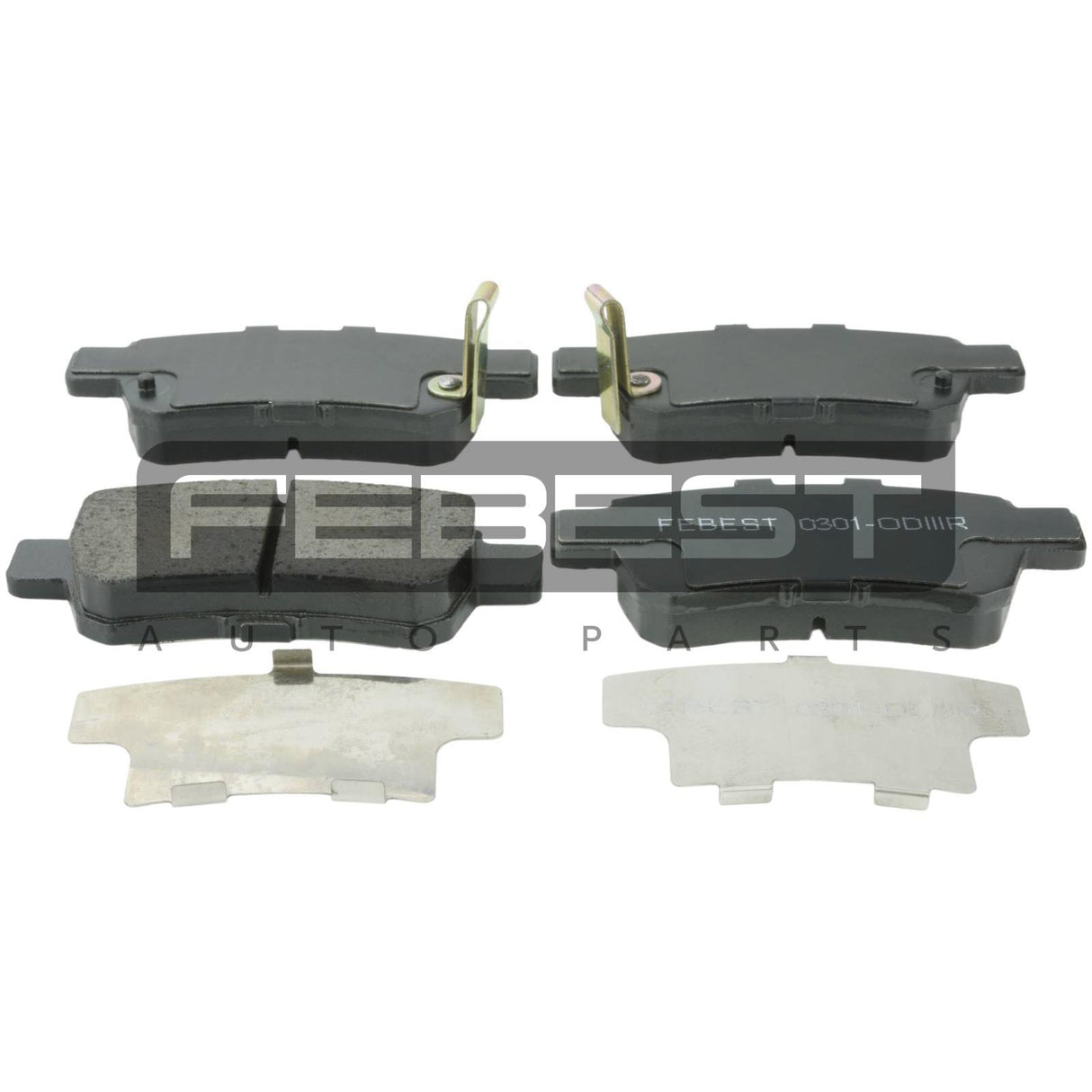 Pad kit, disc brake, rear - kit