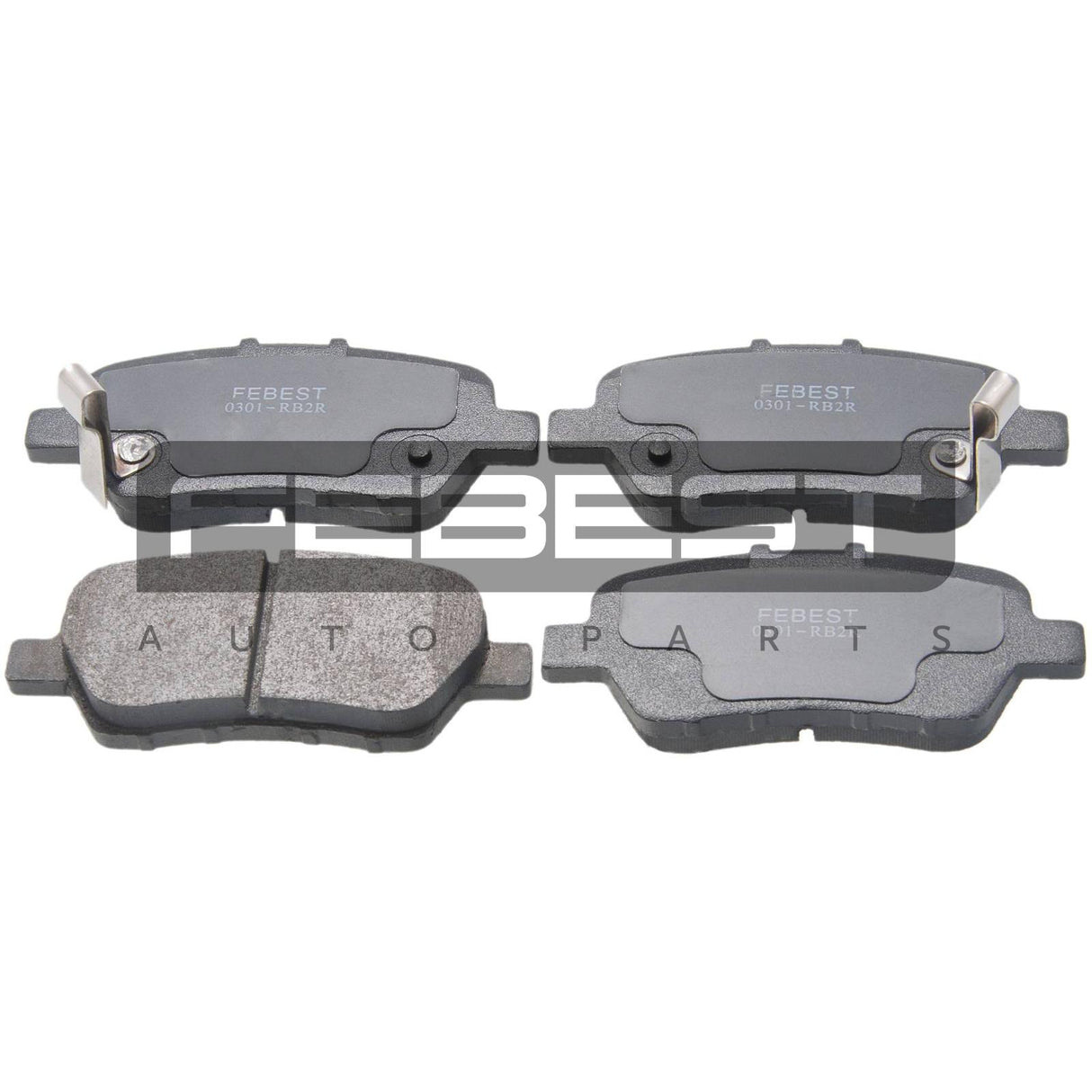Pad kit, disc brake, rear