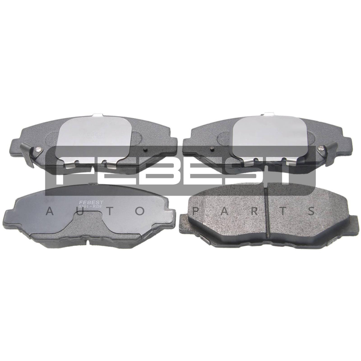 Pad kit, disc brake, front - kit
