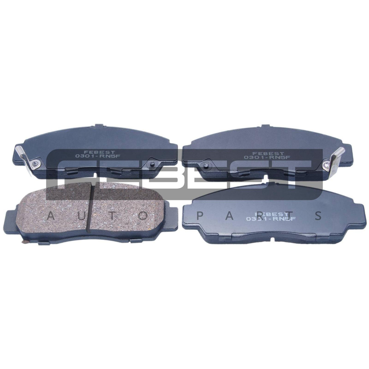 Pad kit, disc brake, front - kit