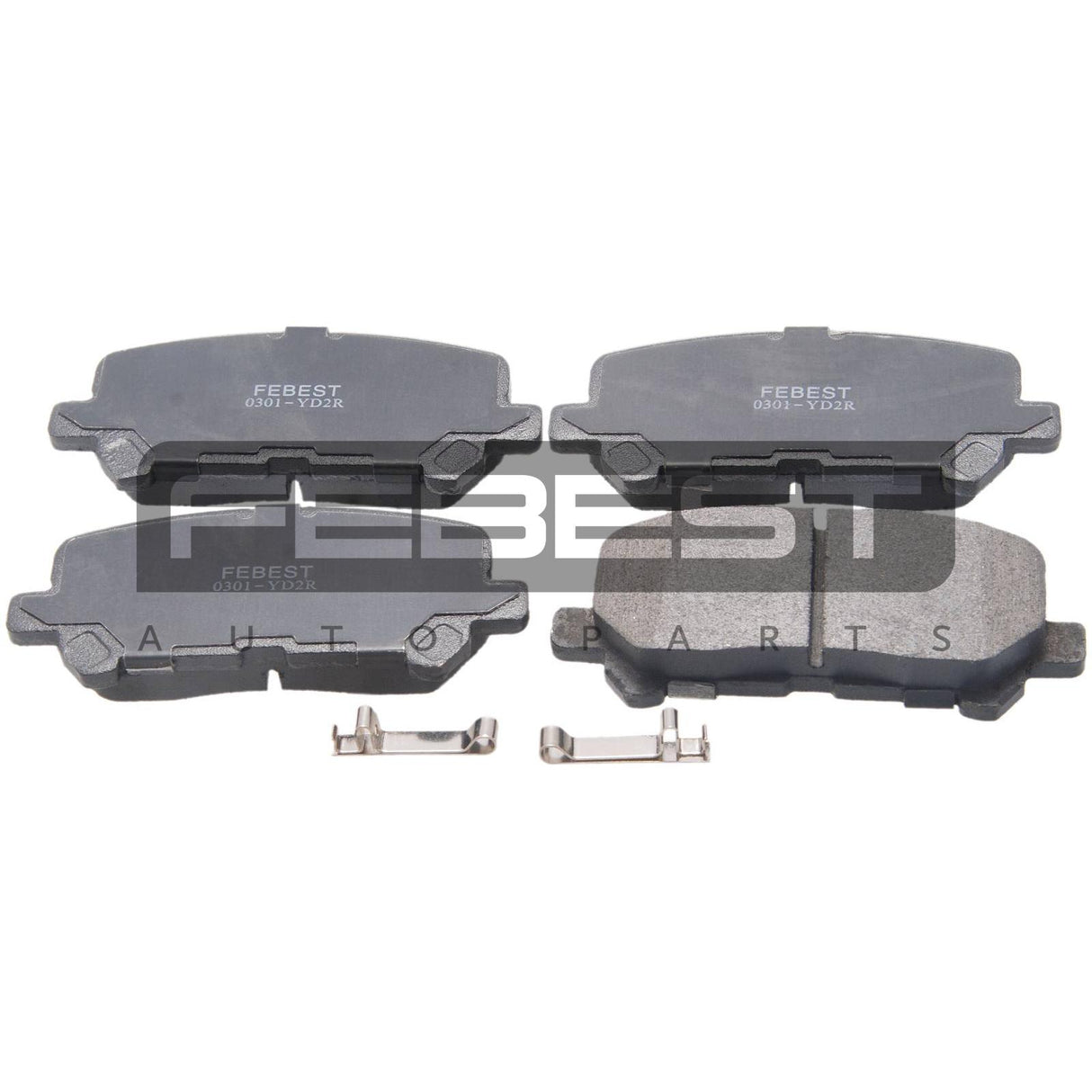 Pad kit, disc brake, rear - kit