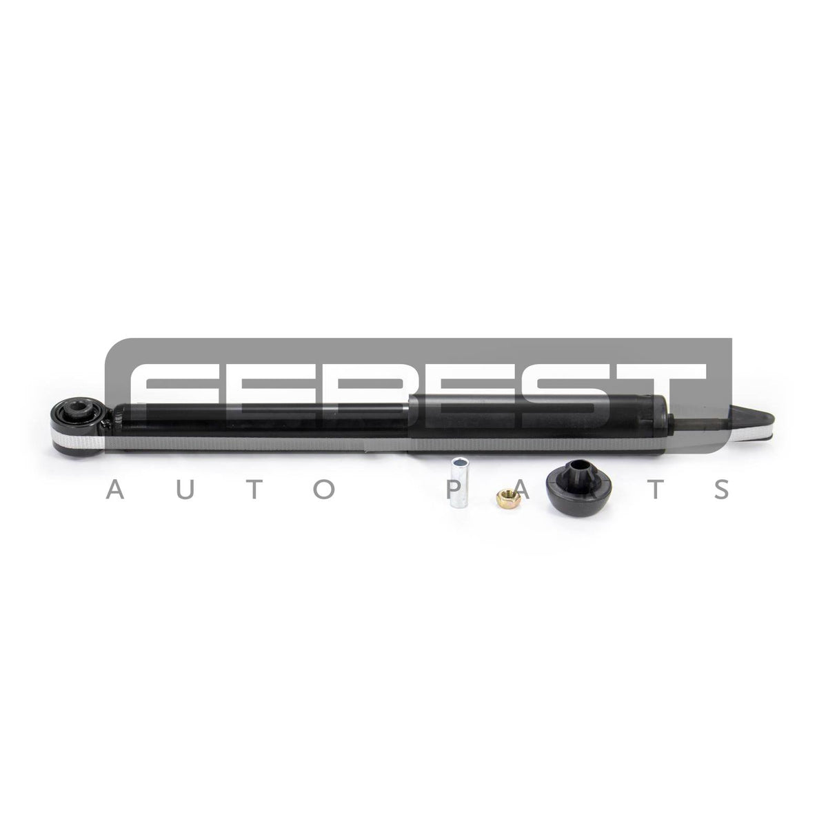 Rear shock absorber, gas pressure
