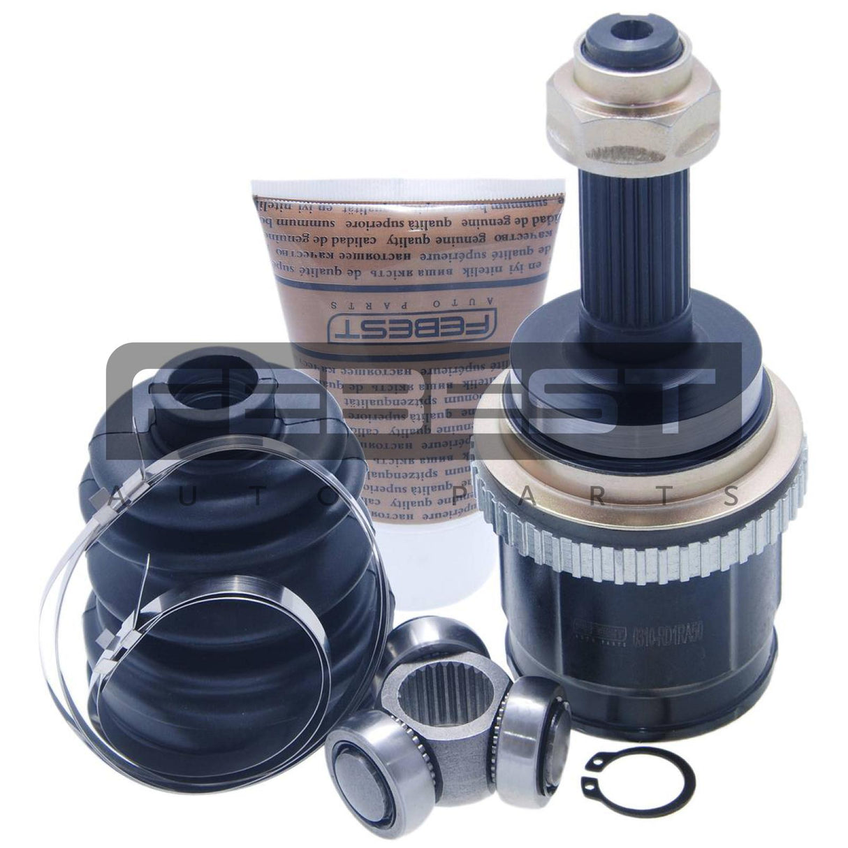 Outer cv joint rear