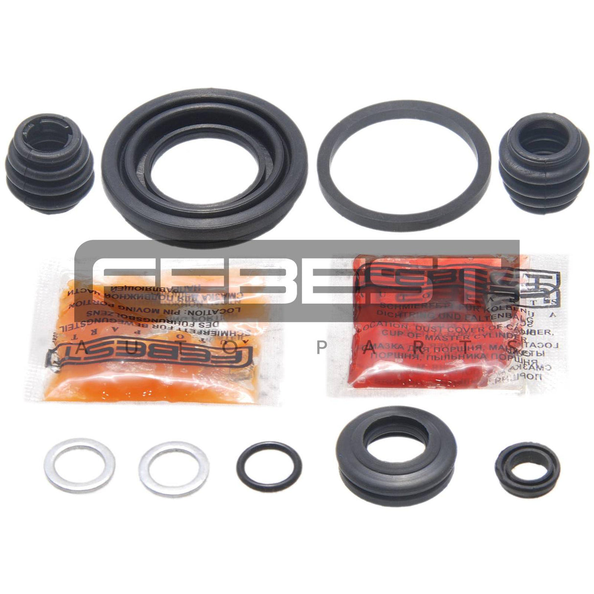 Rear brake caliper repair kit