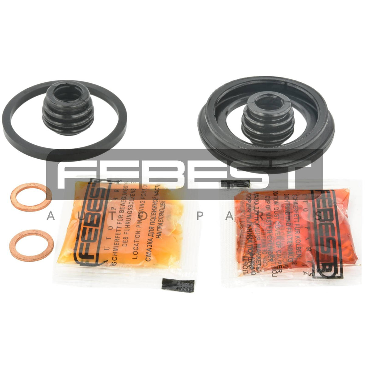 Rear brake caliper repair kit