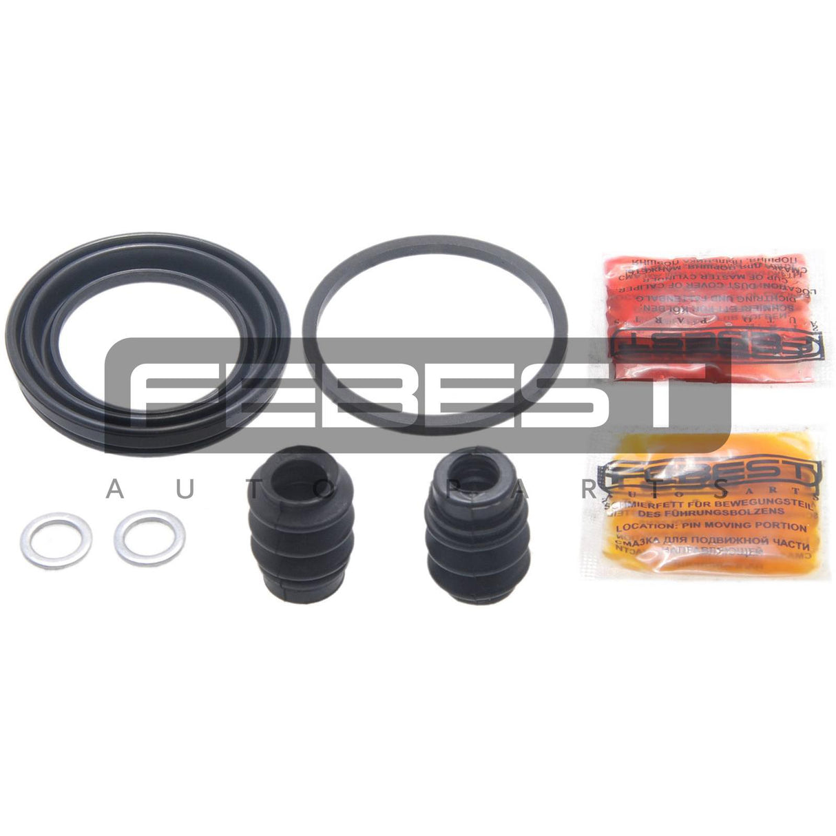 Rear brake caliper repair kit