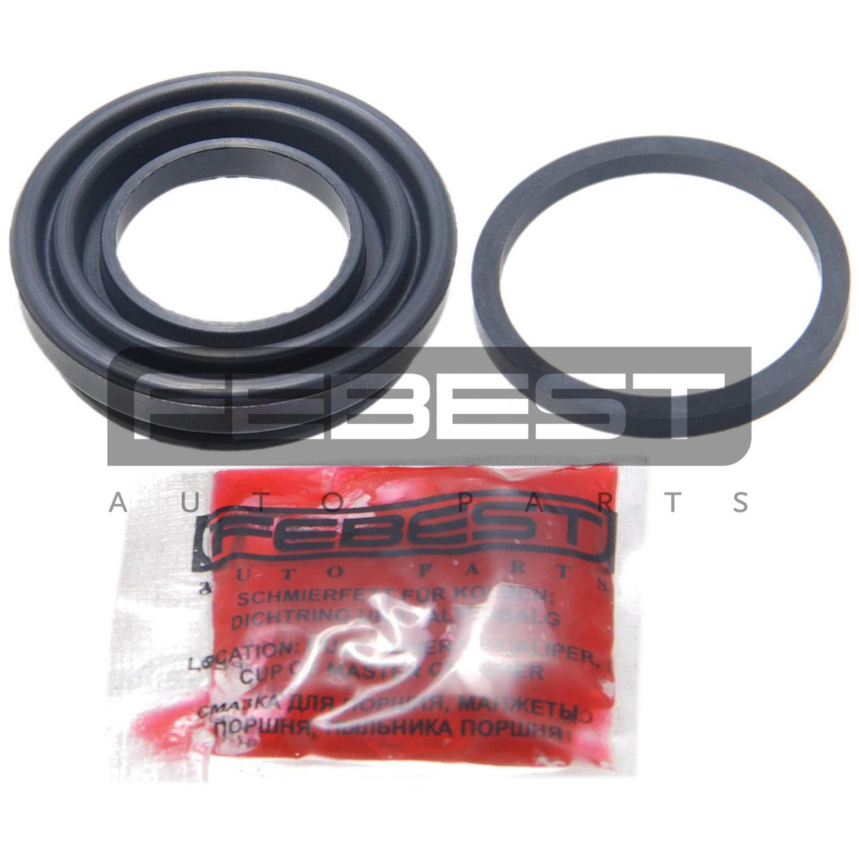 Rear brake caliper repair kit