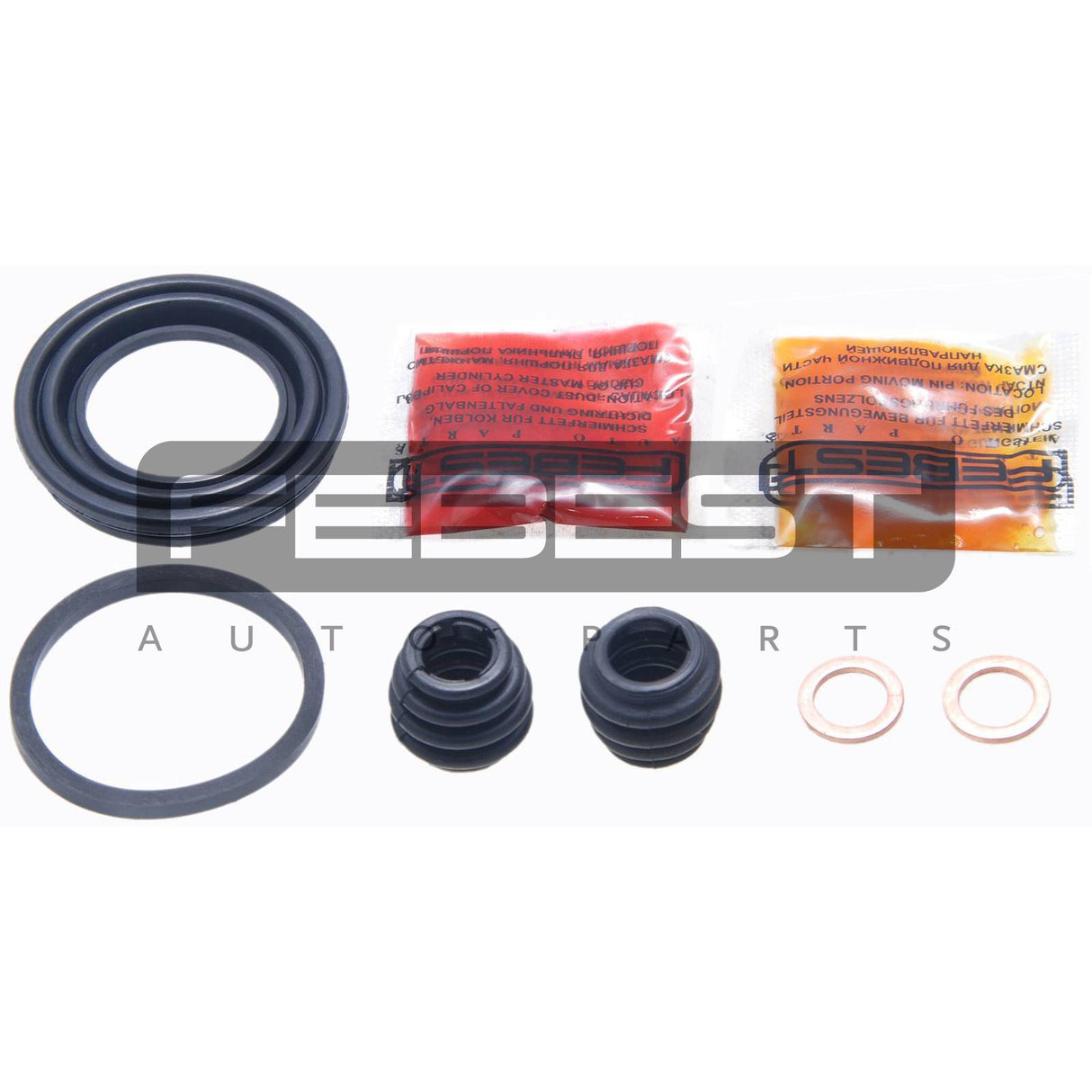 Rear brake caliper repair kit