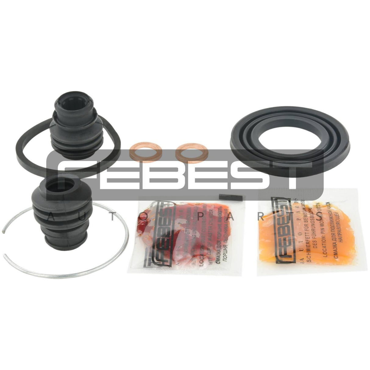 Rear brake caliper repair kit