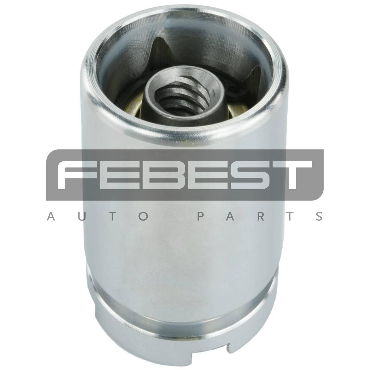 Rear caliper piston with mechanism