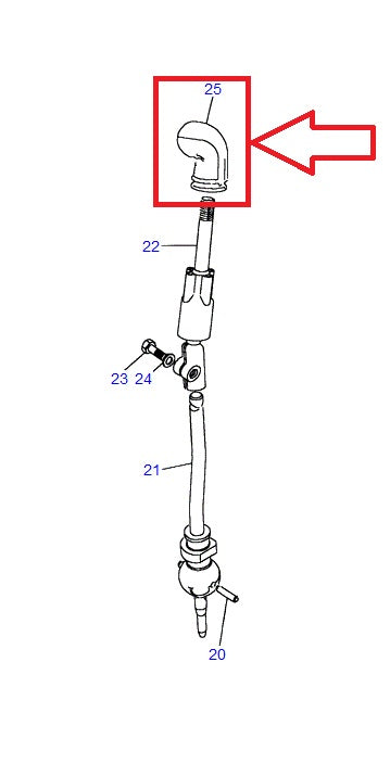 LT77 Gear knob