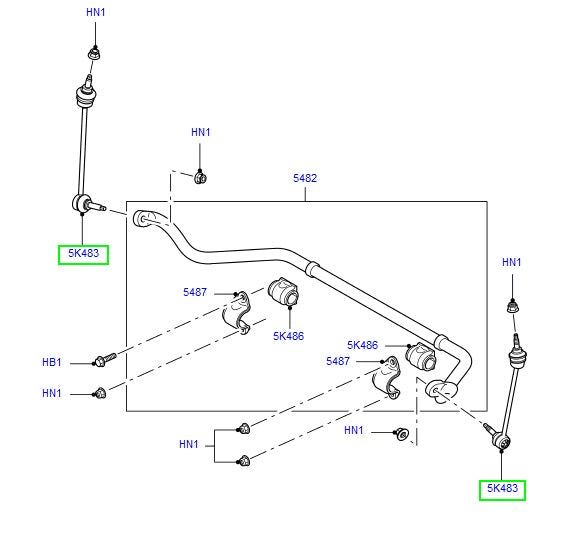 Front Anti Roll Bar Link