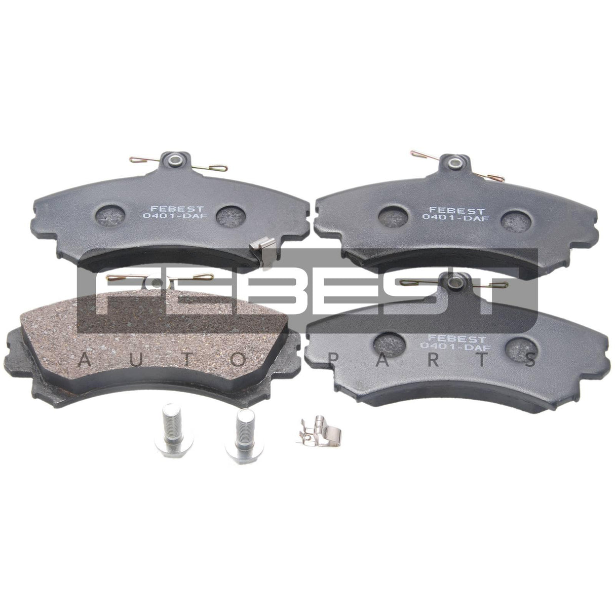 Pad kit, disc brake, front - kit