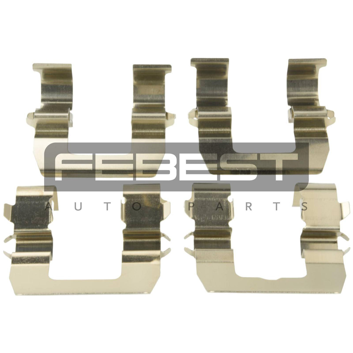 Disc brake clip set - FEBEST