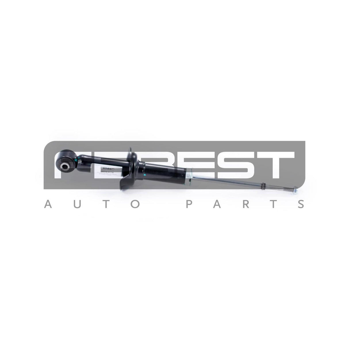 Rear shock absorber, gas pressure