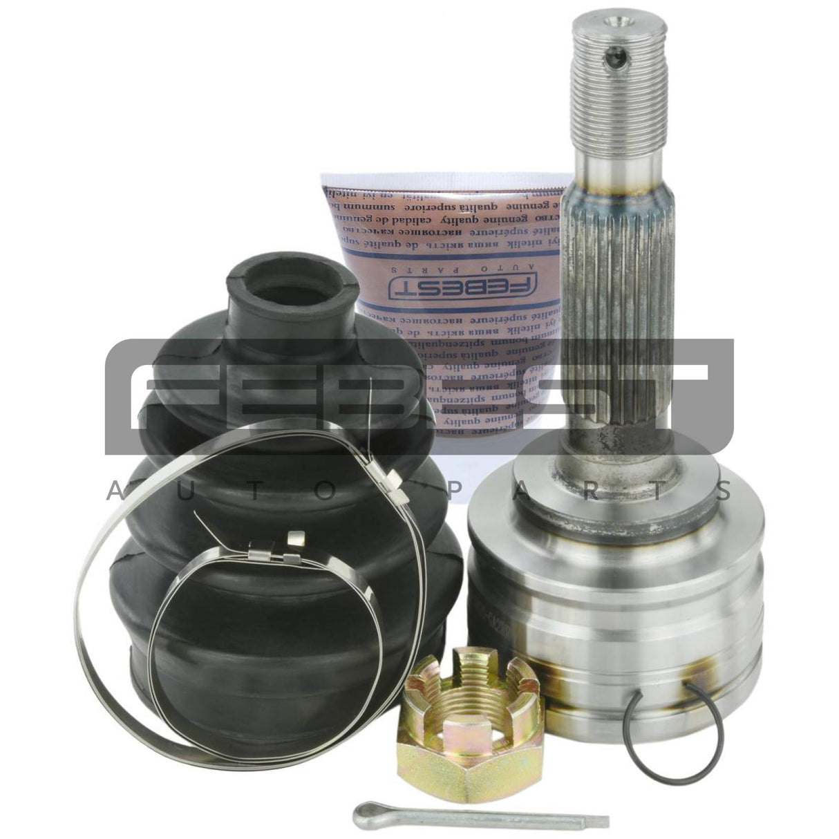 Outer cv joint rear