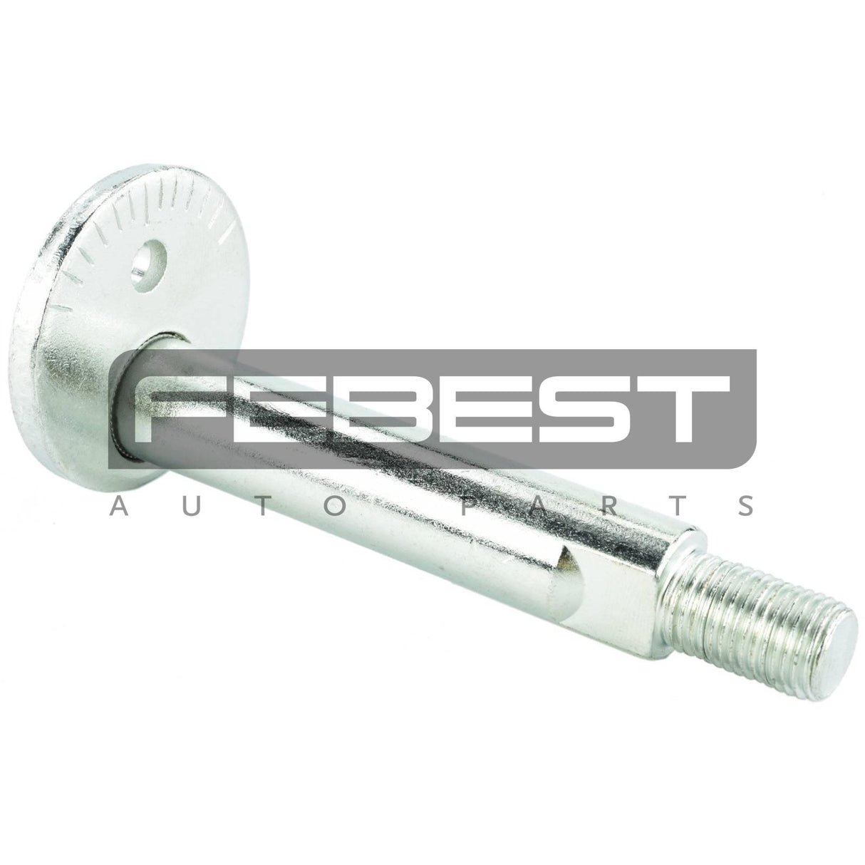 Camber adjusting eccentric bolt