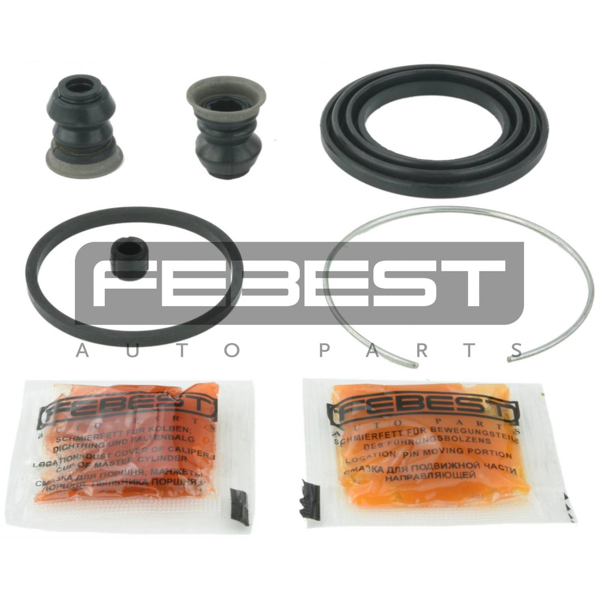 Front brake caliper repair kit - FEBEST