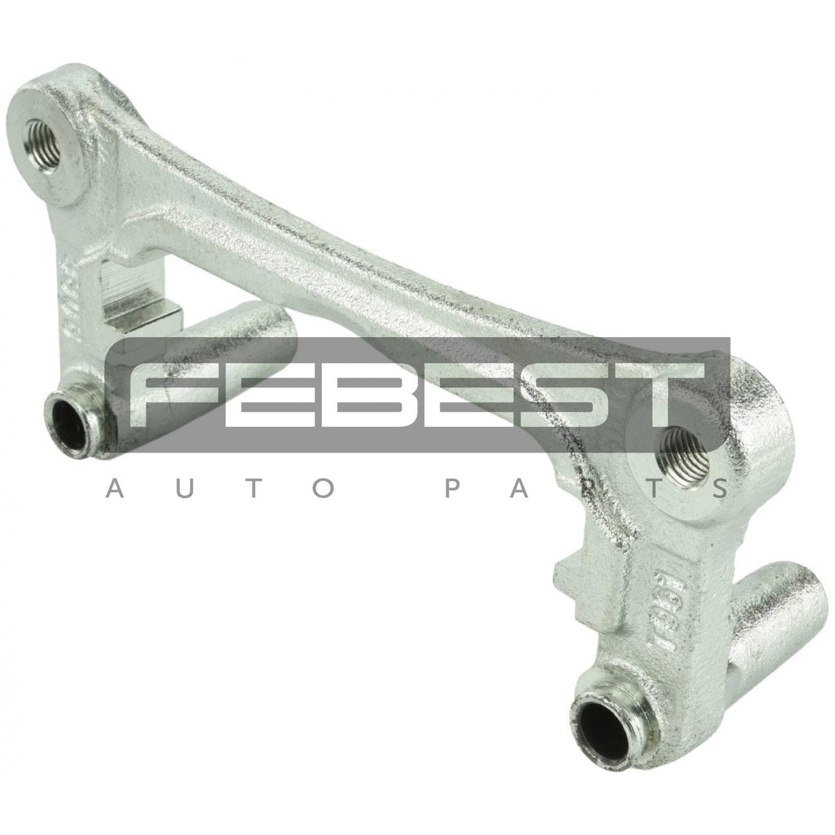 Rear brake caliper bracket carrier