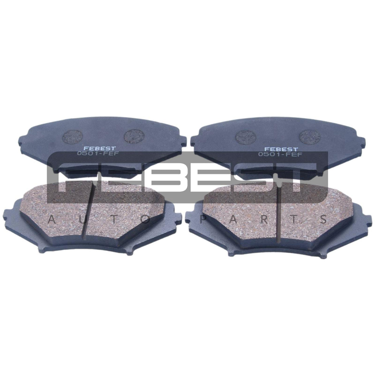 Pad kit, disc brake, front