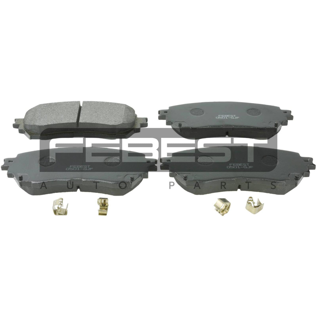 Pad kit, disc brake, front