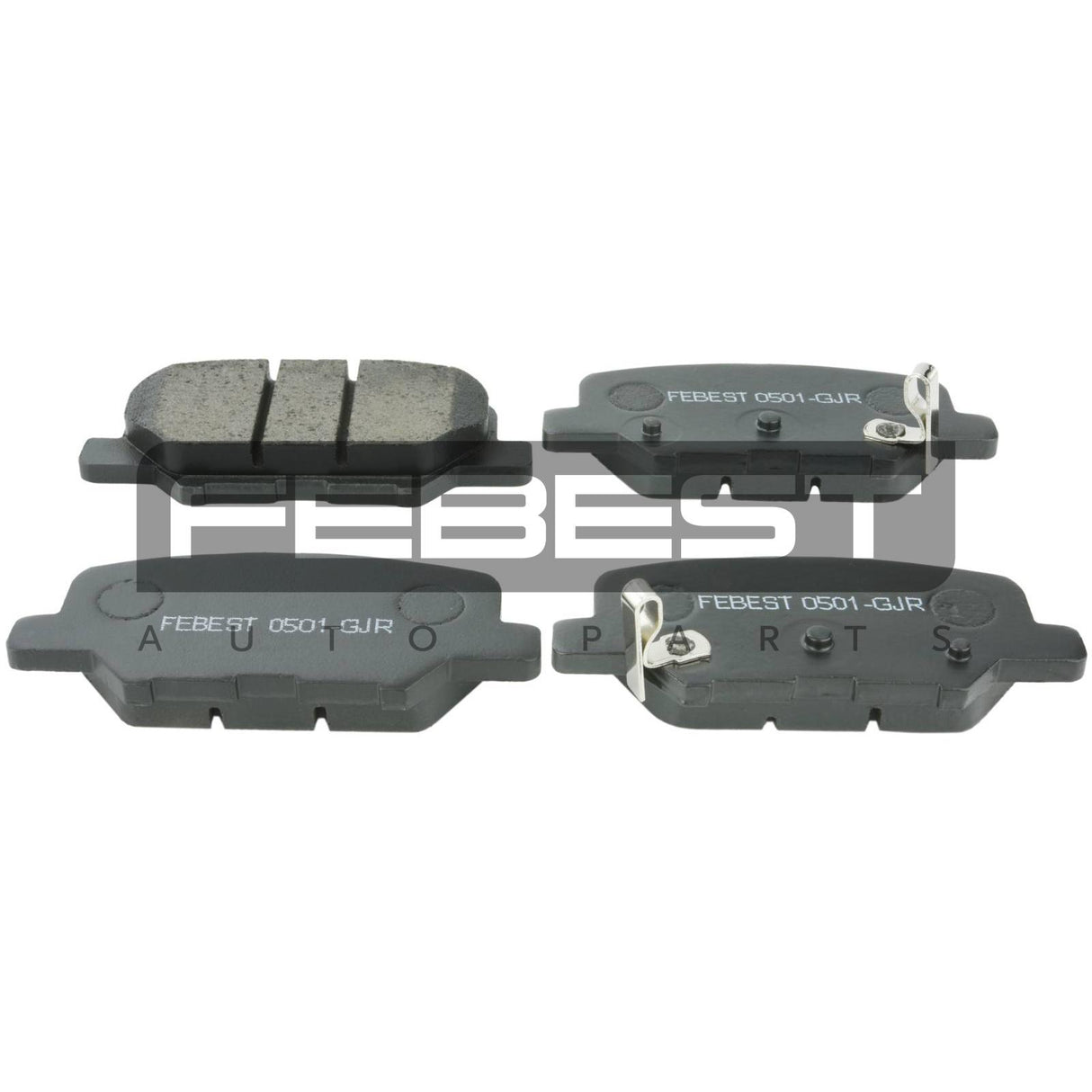 Pad kit, disc brake, rear